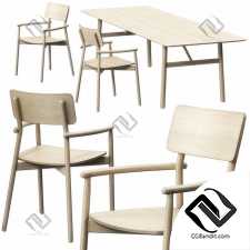 Стол и стул Table and chair Hven