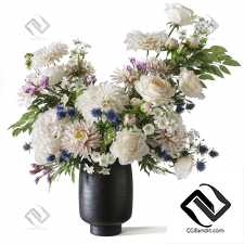 Букеты dahlia rose chrysanthemum hydrangea