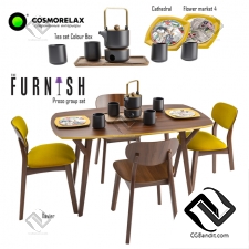 Стол и стул Table and chair Proso set