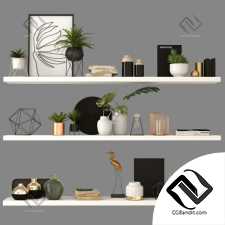 Декоративный набор Decor set  with shelves