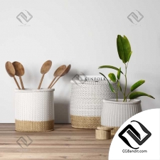 Декоративный набор Decorative set with baskets