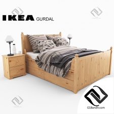 Кровати Bed ikea gurdal