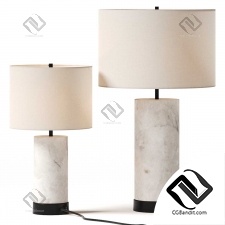 Настольный светильник Pottery Barn Windham Alabaster