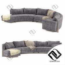 Диван Sofa Thayer Coggin Round