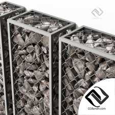 Gabion rock stone n2 colection