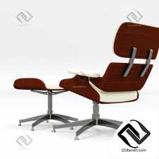 Кресло для отдыха Eames и пуфик