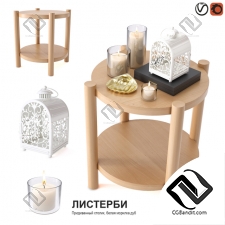 Журнальный Столик Coffee Table IKEA LISTERBY