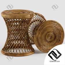 Стул Chair Calero Rattan TAN