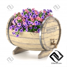 Flower Pot Barrel