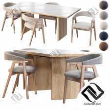 Стул Trevor и стол Оdri от Divan.ru