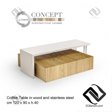 Журнальный стол Coffee table Bonseki bidge Caroti Concept