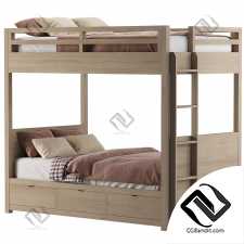 Детская кровать RH Laguna Storage Bunk