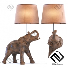 Настольные светильники Table lamps ELEPHANT SAFARI KARE DESIGN