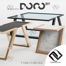 Столы Table V-collection designed by DOCOby