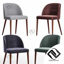 Стул Chair Camille Anthracite Italian