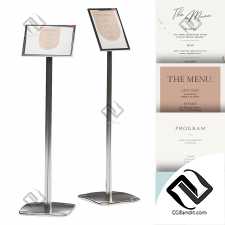 Стойка информационная