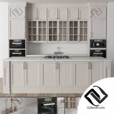 Кухня Kitchen furniture NeoClassic Cream