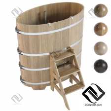 Овальная купель by Bentwood