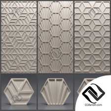 Гипсовая 3D панель Gypsum 3D panel