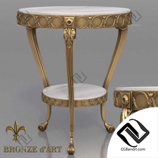 Столы  Feuillage Bronze d'Art