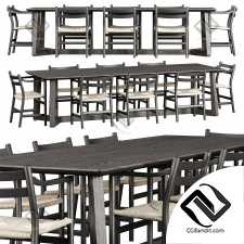 Обеденный стол и стулья Edu Furniture