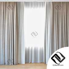 Шторы Curtains with Tulle 44
