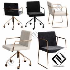 Стул Chair CB2 rouka