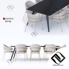 Стол и стул Table and chair 91