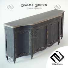 Комод Chest of drawers Dialma Brown DB001650