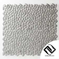Panel pebble smooth Tile Bathroom