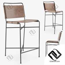 Four Hands Wharton bar stool