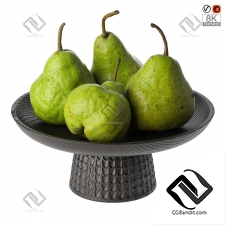 Pears in a vase