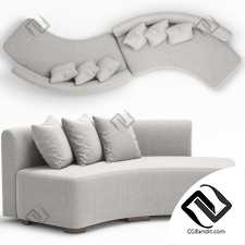 Adriana Hoyos Galapagos Curved Sofa 300