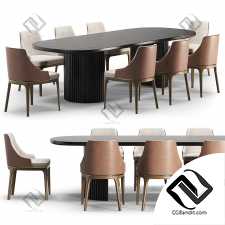 Стол и стулья Dining Set 05