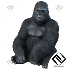Скульптуры Sculptures Monkey Gorilla
