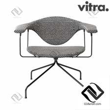 Стул Chair Gubi Masculo Swivel