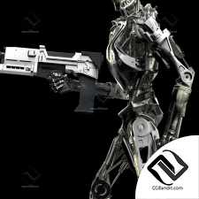Terminator T-800 Endoskeleton Rekvizit