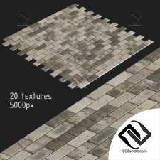 Текстуры Кафель, Плитка Textures Tiles Paving slabs