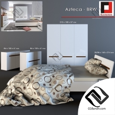 Мебель Furniture Decor Bedroom set Aztec BRW
