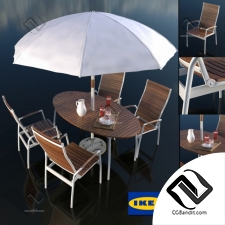 Стол и стул Table and chair VINDALSJO IKEA