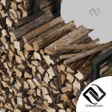 Firewood decor n6