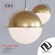 Подвесной светильник CB2 globe