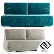 Straight Sofa Sound Emerald