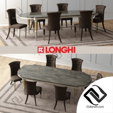 Стол и стул Table and chair LAYTON Marble, MARION