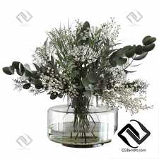 Букеты с эвкалиптом 07