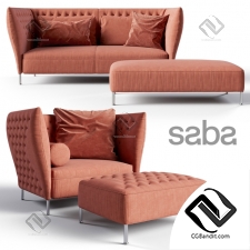 Диван Sofa Saba Italia Quilt