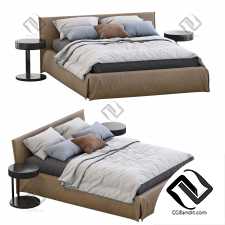 Leather Bed Fox By Meridiani