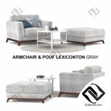Кресло Armchair Lexiconton GRAY