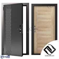 Входные двери Entrance doors Continent-Grazia