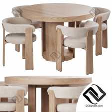 Стол Artis и стулья Granite by Kavehome